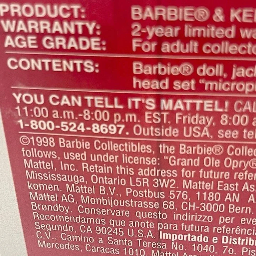 Mattel collectible but